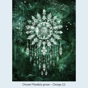 Dream Mandala green – Bild 23