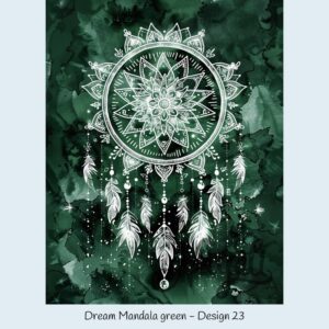 Dream Mandala green – Bild 24