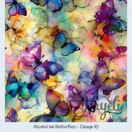 Alcohol Ink Butterflies