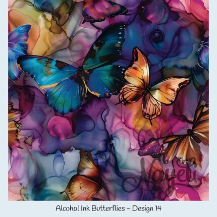 Alcohol Ink Butterflies