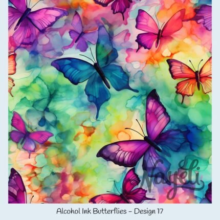 Alcohol Ink Butterflies