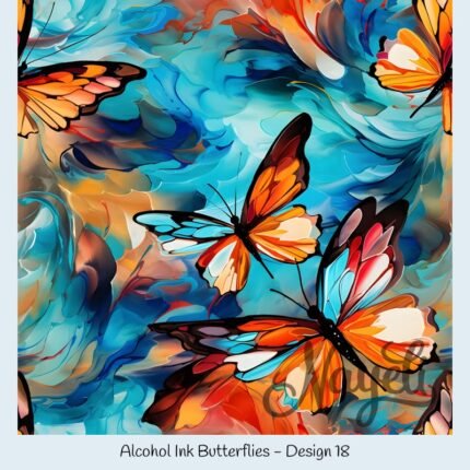 Alcohol Ink Butterflies