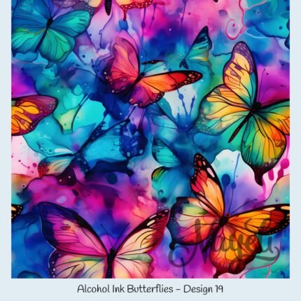 Alcohol Ink Butterflies