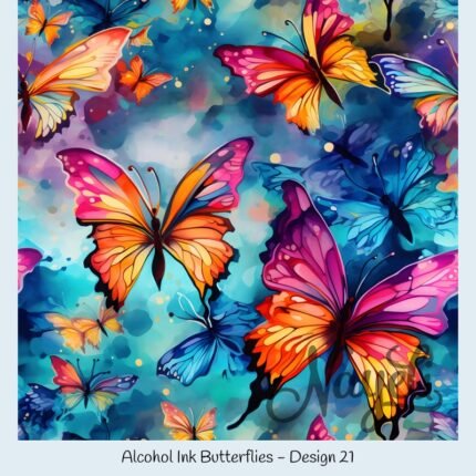 Alcohol Ink Butterflies