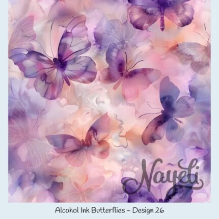 Alcohol Ink Butterflies