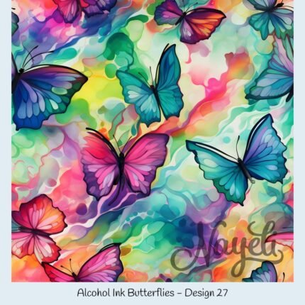 Alcohol Ink Butterflies
