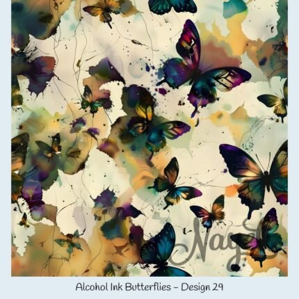 Alcohol Ink Butterflies