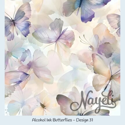 Alcohol Ink Butterflies