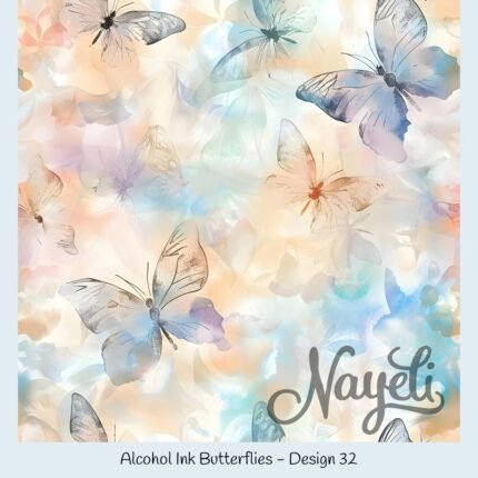 Alcohol Ink Butterflies