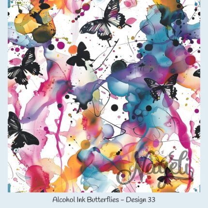 Alcohol Ink Butterflies