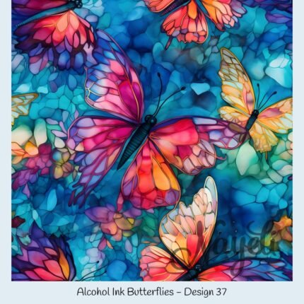 Alcohol Ink Butterflies