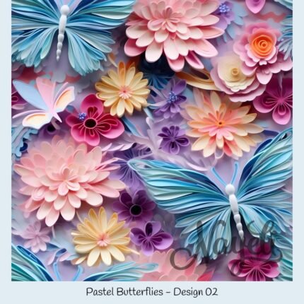 Pastel Butterflies