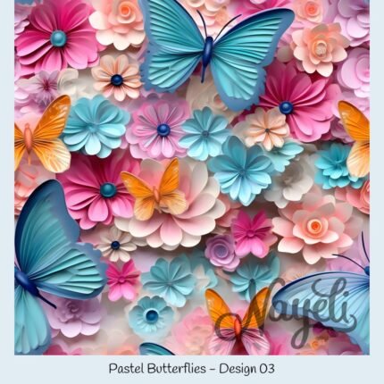 Pastel Butterflies