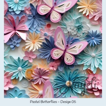 Pastel Butterflies