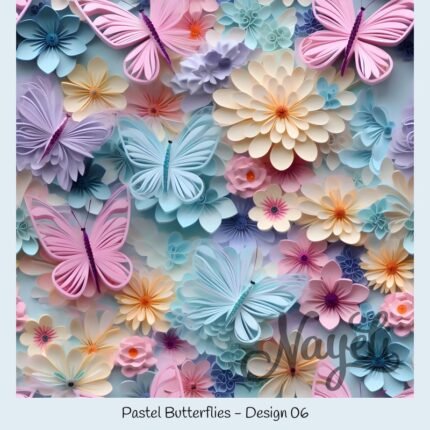 Pastel Butterflies