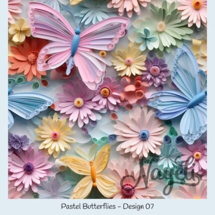 Pastel Butterflies