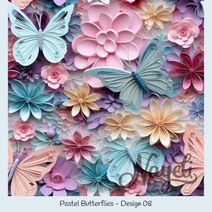 Pastel Butterflies