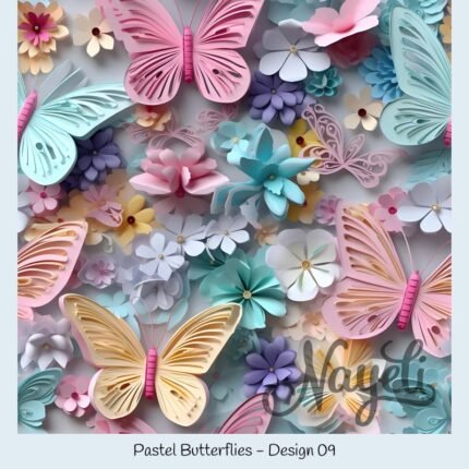 Pastel Butterflies