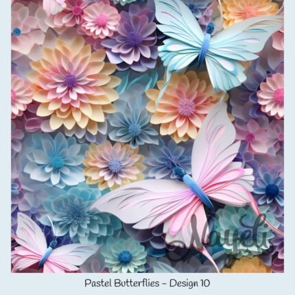 Pastel Butterflies