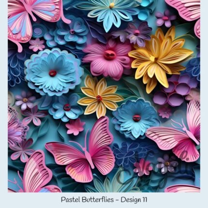 Pastel Butterflies