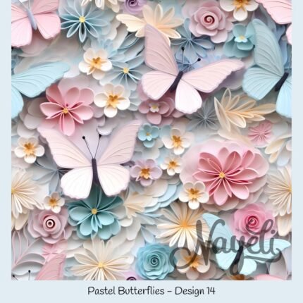 Pastel Butterflies
