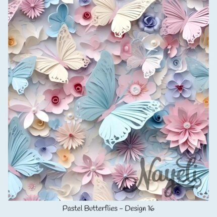 Pastel Butterflies