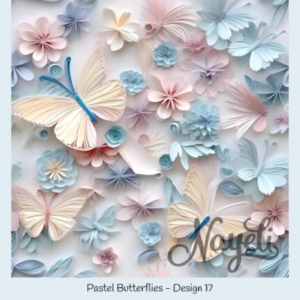 Pastel Butterflies