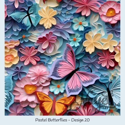 Pastel Butterflies