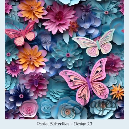 Pastel Butterflies