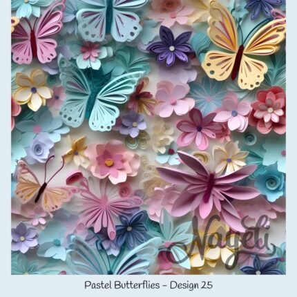 Pastel Butterflies