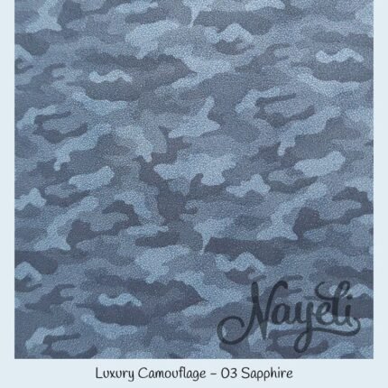 Studio Cut · Luxury Camouflage · 03 Sapphire
