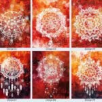 dream Mandala orange