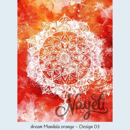 dream Mandala orange