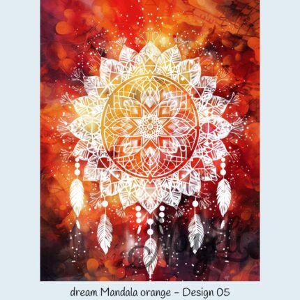 dream Mandala orange