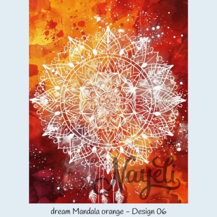 dream Mandala orange