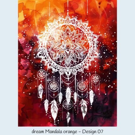 dream Mandala orange