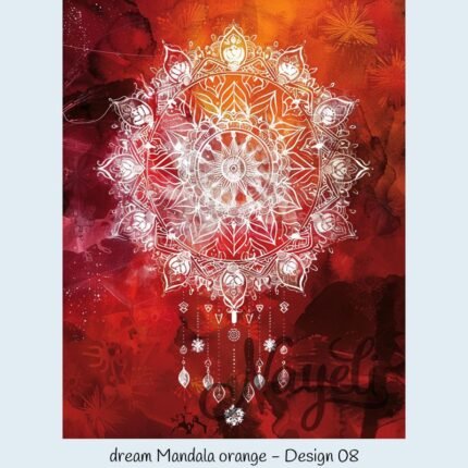 dream Mandala orange