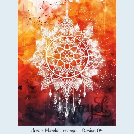 dream Mandala orange
