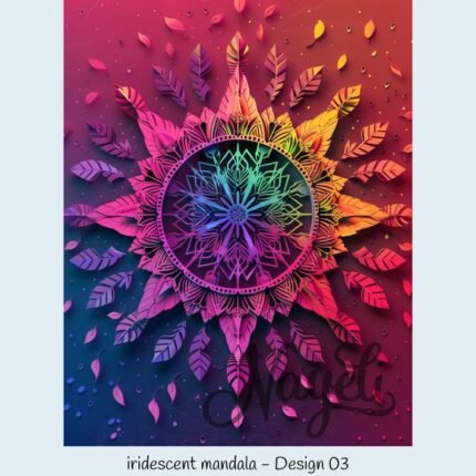 iridescent mandala