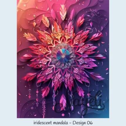 iridescent mandala