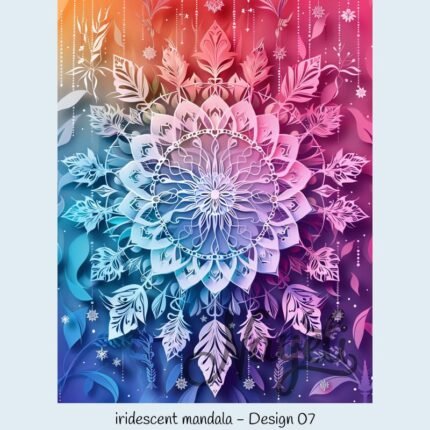 iridescent mandala