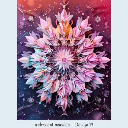 iridescent mandala