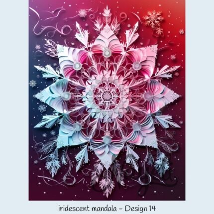 iridescent mandala