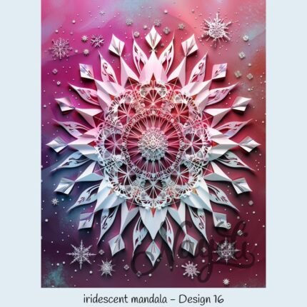 iridescent mandala