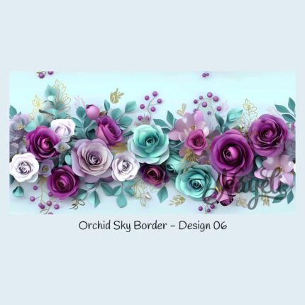 Orchid Sky Border