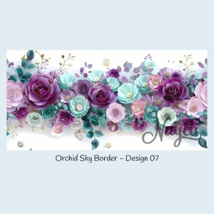 Orchid Sky Border