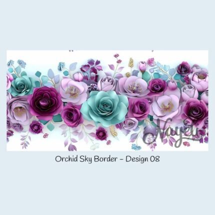 Orchid Sky Border