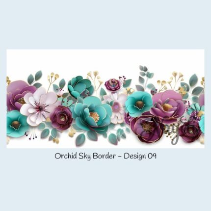 Orchid Sky Border
