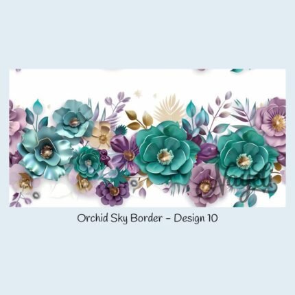Orchid Sky Border