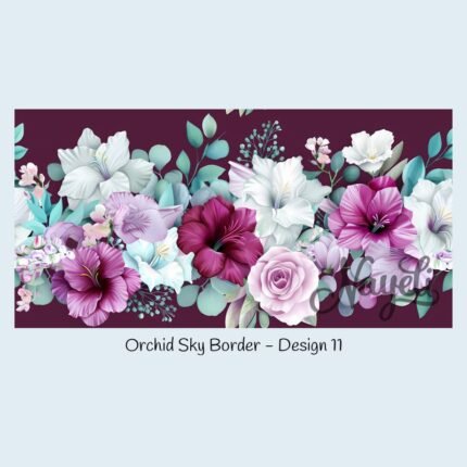 Orchid Sky Border